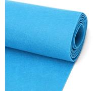 LUPATDY Felt Roll Felt Fabric 30 cm x 250 cm Sold by the Metre, 1 mm Thick, Felt Mat, Felt for DIY Storage Bag, Patchwork, Sewing, Felt for Crafts, Decoration, Sky Blue