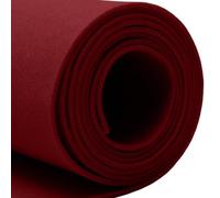 LUPATDY Felt Roll Felt Fabric 40 cm x 250 cm Sold by the Metre, 2 mm Thick, Felt Mat, Felt for DIY Storage Bag, Patchwork, Sewing, Felt for Crafts, Decoration, Burgundy Red