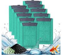 LUPATDY Replacement Filter Pads Aquarium Carbon Filter Cartridges Compatible with Tetra EasyCrystal Filter 250, Suitable for EasyCrystal FilterBox 300, Pack of 12 Replacement Filter Pads with