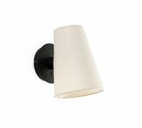 LUPE Wall Lamp Black/ Beige