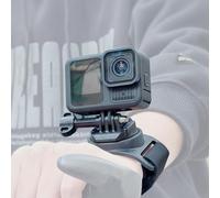 Lupholue Action Camera, 360° Rotatable Wrist Strap Mount, Compatible with GoPro Hero 13 12 11 10 9 8 7 6 5 4, Session and Most Action Cameras