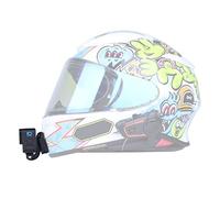 Lupholue Motorcycle Helmet Chin Mount with Curved Base Mount and Sticky Pads for GoPro Hero 13 12 11 10 9 8 7 Black Silver White 6 5 4 Osmo Special for Helmet SHOEI Z8