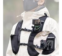 Lupholue Running Hydration Vest with Action Camera Mount Compatible with GoPro Hero 13, 12, 11, 10, 9, 8, 7, (2018), 6 5, Hero Black, Session, Xiaomi Yi, SJCAM, Campark & DJI Osmo