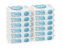 Lupilu Biodegradable Baby Wipes, 12 Pack | 100% Plant-Based, 99.4% Water | Gentle & Hypoallergenic Wipes for Sensitive Skin | Eco-Friendly, Alcohol-Free, Unscented Baby Wet Wipes