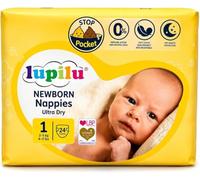 Lupilu Newborn Nappies Ultra Dry Size 1, Pack of 24
