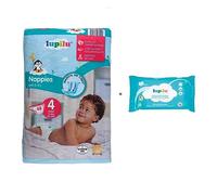 Lupilu Size 4 Maxi Nappies 48 Pack + 60 Fragrance Free Baby Wipes