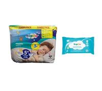 Lupilu Size 5+ Junior+ Nappies Jumbo 64 Pack + Fragrance FreeBaby Wipes