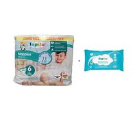 Lupilu Size 6 XL Nappies Jumbo 60 Pack + 60 Fragrance Free Baby Wipes