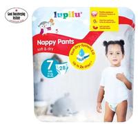 Lupilu Soft & Dry Nappy Pants, Size 7 XXL 17+ kg, 28 Count, Good Housekeeping Approved 2023