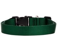 Lupine Adjustable Dog Collar for Large Dogs 1-inch/ 16 - 28-inch Green