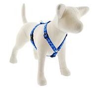 Lupine Dapper Dog Patterned Roman Harness for Medium Dogs, 3/4-inch/ 20 - 32-inch