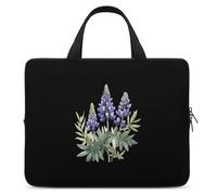 Lupine Flowers Trendy Laptop Sleeve with Handle Multi Size Portable Computer Protective Bags Cases