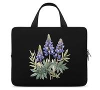 Lupine Flowers Trendy Laptop Sleeve with Handle Multi Size Portable Computer Protective Bags Cases