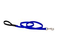 Lupine Padded Handle Dog Lead, 1/2-inch/ 4 ft, Blue