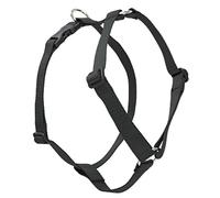 Lupine Roman Harness for Large Dogs, 1-inch/ 24 - 38-inch, Black