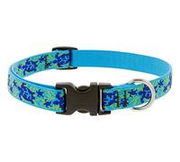 LupinePet 3/4" Adjustable Collar 13-22" Turtle Reef