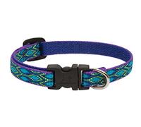 LupinePet Originals 1/2" Rain Song 10-16" Adjustable Collar for Small Dogs