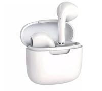 LUPO Wireless Earbuds Bluetooth in Ear Headphones, Noise Cancelling Mic, 48H Playtime TWS Bluetooth 5.0, Charging Case, In-Ear buds, IPX6 Sweatproof with built-in Mic for iPhone/Android - WHITE