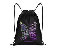 Lupus Awareness Butterfly Of Hope Sack Backpack Lightweight Drawstring Gym Scratch String Bag For Hunting Gym Women 39X46Cm