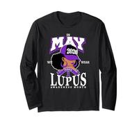 Lupus Awareness Month 2026 in May We Wear Purple Long Sleeve T-Shirt