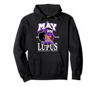 Lupus Awareness Month 2026 In May We Wear Purple Pullover Hoodie