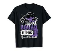 Lupus Awareness Support Squad Give It The Cowgirl Boot T-Shirt
