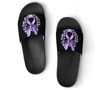 Lupus Fight Cancer Ribbon Unisex Slippers Bath Pool Shower Slide Indoor House Slipper Outdoor Shoes Sandal