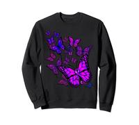 Lupus Fighters Butterflies Support Lupus Awareneness Sweatshirt