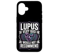 Lupus Very Bad Would Not Recommend Awareness Case for iPhone 16