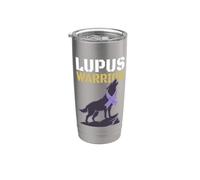 Lupus Warrior Autoimmune Disease Chronic Illness Support Stainless Steel Insulated Tumbler