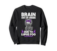 Lupus Warrior Lupus Fog Lupus Awareness Sweatshirt