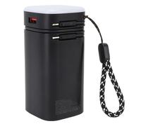 Luqeeg 20000mAh Portable Charger Power Bank Large Battery By Phone Compatibility Lightweight Power Bank PD 22.5W Fast Charging Built in Cable 4 Outputs,Light with 3 Brightness