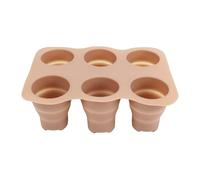 Luqeeg 2Pcs 6 Cells Germination Starter Trays, Reusable Silicone Plant Starter Trays with Drain Hole for Indoor Starting Vegetable Flower Seeds, Pothos, Succulents