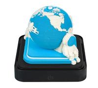 Luqeeg 3D Art Calendar Memo Pad 2026, Creative Time Piece Notes, 3D Earth Calendar 2026, Christmas Gifts Earth Paper Carving Sticky for Home Desktop Decoration Office