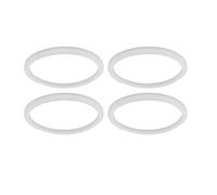 Luqeeg 4PCS Water Distiller Sealing Ring, High Temp Resistance, Water Distiller Gaskets Spare Parts for Replacement, Erosion Resistance, High Pressure Sealing, Wear Proof Performance (4L)