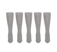 Luqeeg 5pcs Amputee Socks, Soft Breathable Elastic BK Stump Shrinker, Cotton Sweat Absorption Prosthetic Socks for Partial Foot Amputation, Amputee Care, Stump Protection, Limb Compression(L)
