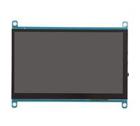 Luqeeg 7 Inch Touchscreen Portable Monitor - 1024x600 HD Resolution, 178° Viewing Angle, HDMI, USB, Business & Personal Entertainment