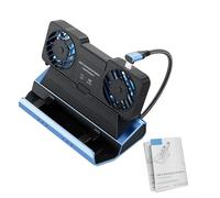 Luqeeg 9 in 1 Portable Game Console Dock, Type C PD 100W Charging Dock, Dual Fans Gaming with HD2.0, Ideal for Gaming Accessories