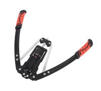 Luqeeg Adjustable Arm Exerciser, Spring Steel 10 to 200kg Adjustable Hydraulic Power Chest Expander with Triangle Structure for Wrists, Arms, Shoulders, Chest Muscle Training