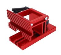 Luqeeg Adjustable Replacement Rest Sharpening Jig, Adjustable Sharpening Bench Grinder Rest for 6in 8in Grinders and Sanders with Miter Slide Track Design Base, Ideal for Grinding Work (Red)