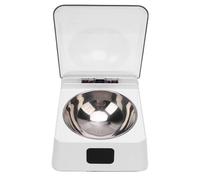 Luqeeg Automatic Pets Feeder with USB Charging 350ML Large Capacity Intelligent Infrared Sensor Lid Opening Dog Feeder for Busy Pets Owners Various Sizes of Dogs Cats Indoor