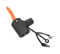 Luqeeg Bike Pump Nozzle, Air Nozzle Adapter, Multi Valve Head with Classic Simple Portable Design, Ideal for British French Valve Bikes