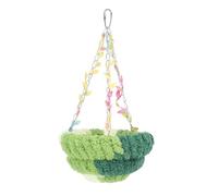 Luqeeg Bird Hammock, Warm Cozy Soft Plush Enhanced Comfort Cute Bird Swing, Birds Nest | Parrot Swing | Bird Bed for Cage | Bird Toys for Parrots | Bird Warmer for Cage for Home Indoor