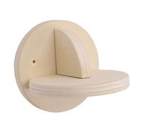 Luqeeg Cat Wall Shelves, Wooden Pet Floating Stair, Modern Style Space Saving Pet Steps Climbing Shelf Wall Mounted Cat Scratcher for Sleeping Playing Climbing Lounging