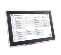 Luqeeg Digital Wall Calendar, 15.6 Inch HD Touchscreen Energy Saving Sleep Mode WiFi Sync Cloud Photo Frame with Family Schedule & Art Gallery Mode Electronic Calendar for Home (GB)