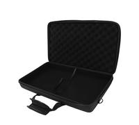 Luqeeg DJ Controller Case, DJ Bag for Equipmentt with Shock Absorbent Foam, Mixer Travel Case | Mixer Bag for DDJ-FLX4 FLX2 DDJ-400 DDJ-SB2 DDJ-SB3 DDJ-REV1 2 Channel Controller