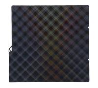 Luqeeg Double Sided Flexible Platform, 264x276mm PEK Kaleidoscope H5H Sky Net Build Plate for Anycubic Kobra S1 Combo & ACE Pro 3D Printer