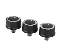 Luqeeg Express Air Conditioner Control Knob, 3 Pcs Climate Control Knobs 84793085 84141127 Replacement for Express 1500 2500 3500