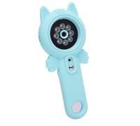 Luqeeg Handheld Digital Microscope, 16x Magnification 4x Zoom 2 Inch Screen 1080P HD, for Kids, with USB Data Cable Photo Video Recording (Blue)