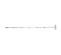 Luqeeg Heavy Duty Paint Roller with Adjustable Stainless Steel Pole Rotating Design for Ceiling Walls Furniture Indoor Outdoor Painting